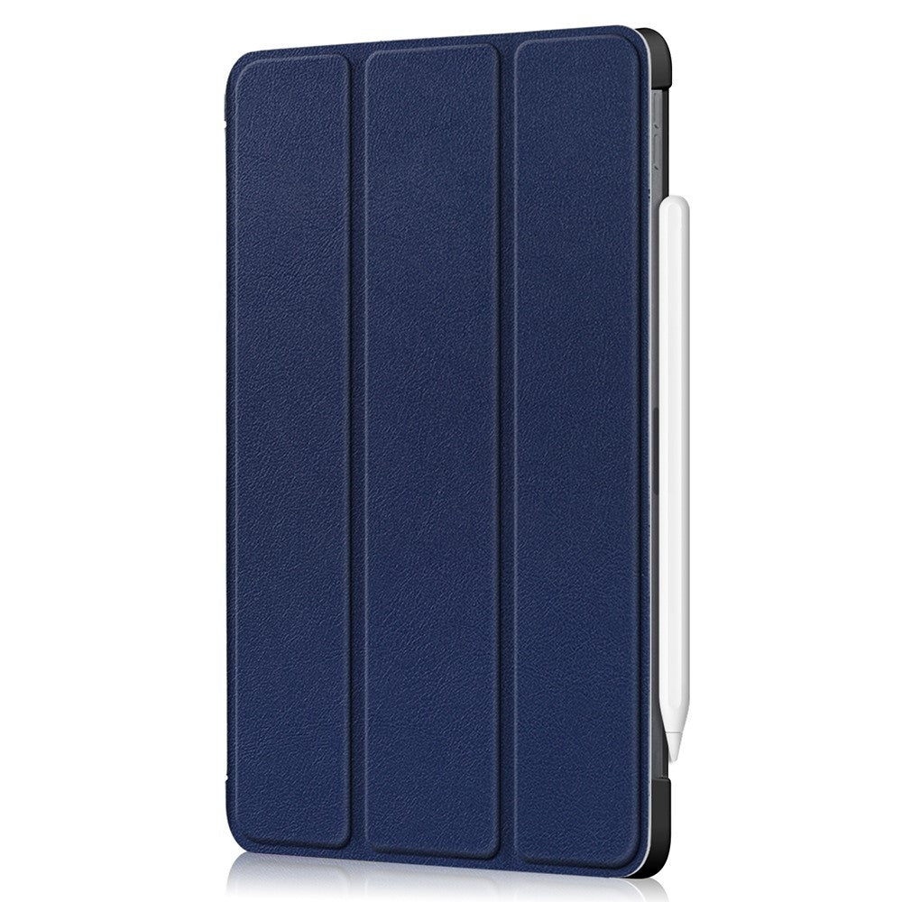 PU-Leather-Tri-Fold-Stand-Tablet-Case-for-iPad-Air-11-(2025)-/-(2024)-/-Air-(2020)-/-Air-(2022)-/-Pro-11-inch-(2022)-/-(2021)-/-(2020)-Blue