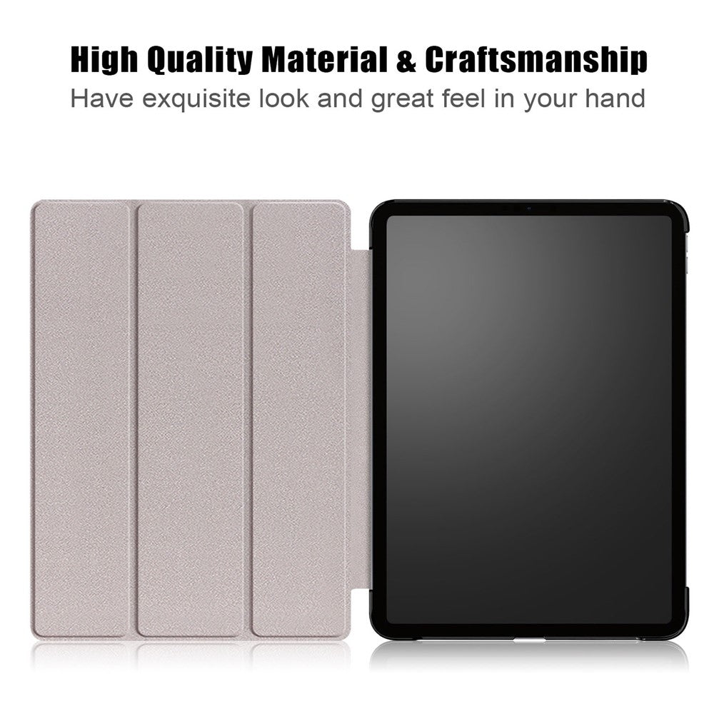 PU-Leather-Cover-for-iPad-Air-11-(2025)-/-(2024)-/-Air-(2020)-/-Air-(2022)-Tri-Fold-Stand-Folio-Tablet-Case-Grey