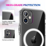 Anti-scratch-Clear-TPU-Phone-Protective-Back-Cover-Phone-Case-Shell-[Support-Wireless-Charge]-for-iPhone-12-Pro-/-iPhone-12