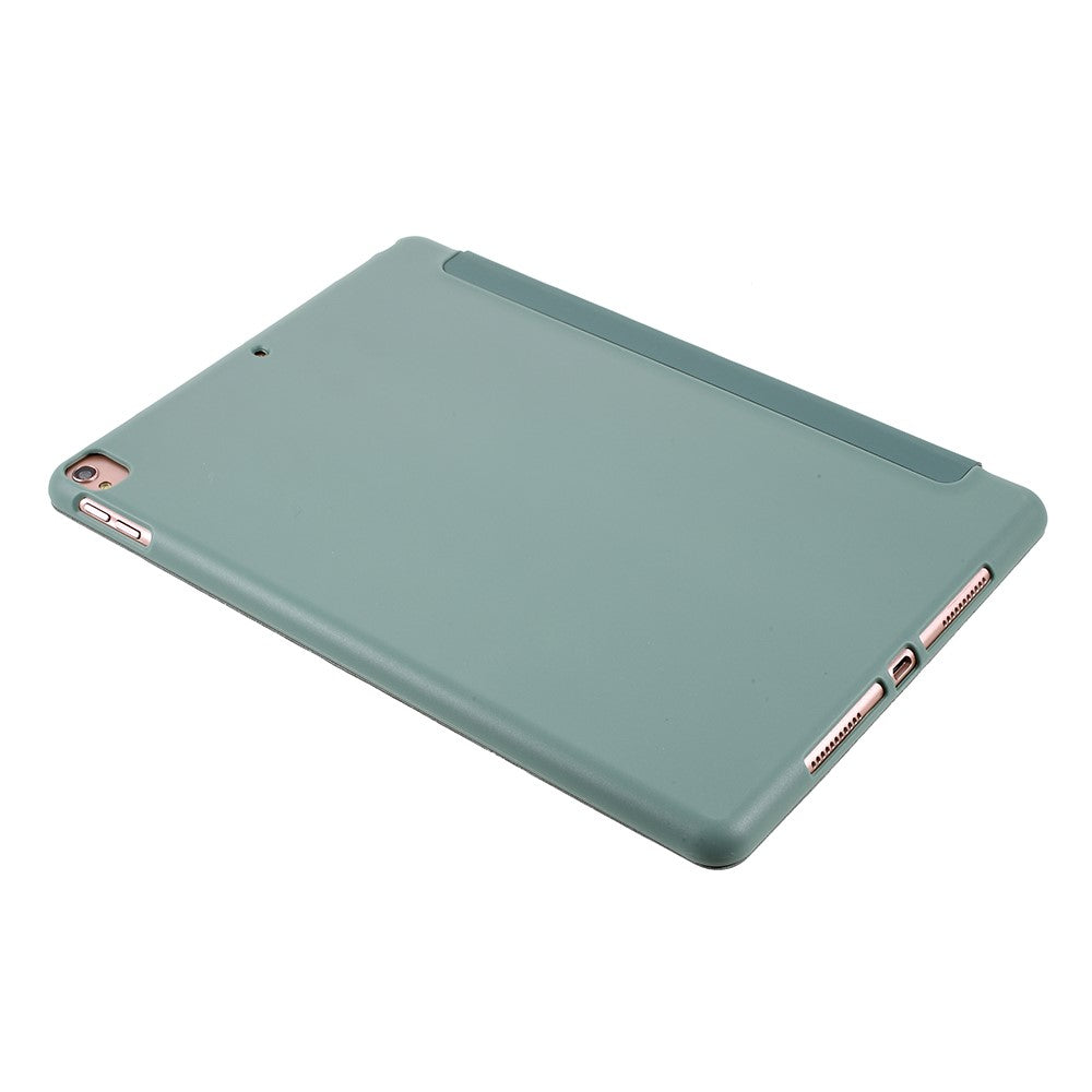 AMORUS-Tri-fold-Stand-Leather-Smart-Case-with-TPU-Back-Cover-for-iPad-10.2-(2021)/(2020)/(2019)-Green