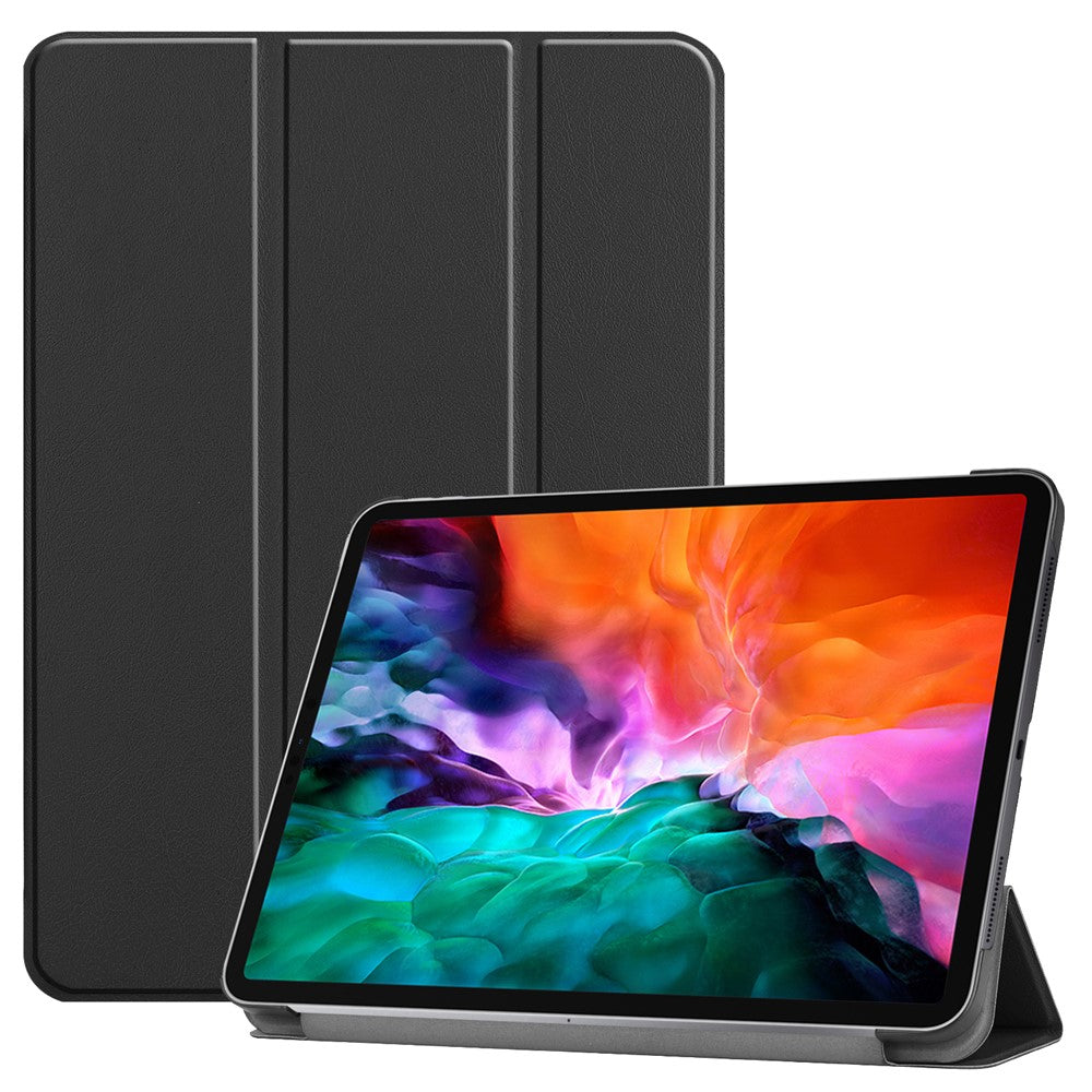 Stable-Tri-fold-Stand-Design-Leather-Stand-Case-[Auto-Sleep/Wake-Function]-for-iPad-Pro-12.9-inch-(2021)-Black