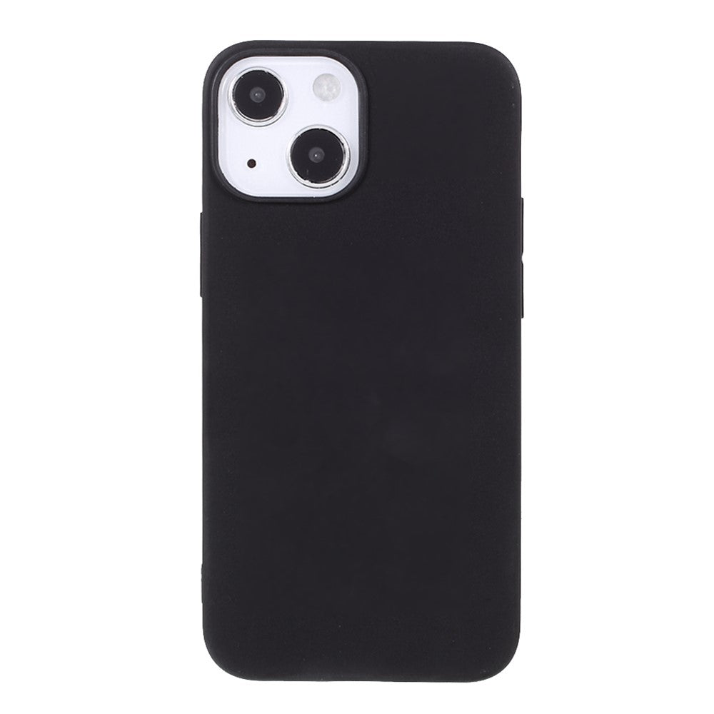 For-iPhone-13-6.1-inch-Matte-Soft-TPU-Lightweight-Anti-Scratch-Shockproof-Phone-Case-Black