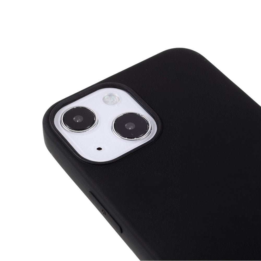 For-iPhone-13-6.1-inch-Matte-Soft-TPU-Lightweight-Anti-Scratch-Shockproof-Phone-Case-Black