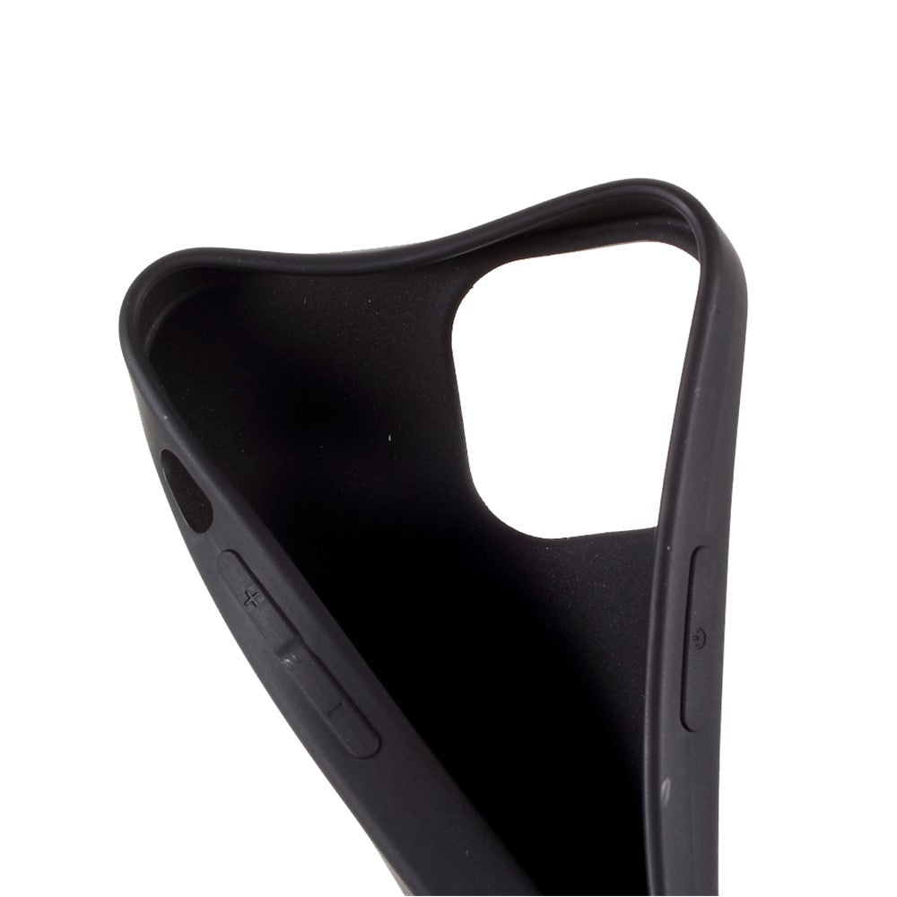 For-iPhone-13-6.1-inch-Matte-Soft-TPU-Lightweight-Anti-Scratch-Shockproof-Phone-Case-Black