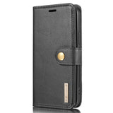 DG.MING-For-iPhone-13-Full-Protection-Anti-scratch-Split-Leather-Wallet-Detachable-2-in-1-Phone-Case-Black