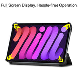 Tri-Fold-Stand-PU-Leather-Smart-Tablet-Protective-Cover-Tablet-Case-for-iPad-mini-(2024)-/-mini-(2021)-Black