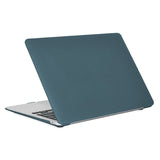 Ultra-thin Matte PP Laptop Protective Case Detachable Notebook Cover for MacBook Air 13.3" Retina Display A2179 (2020)/A1932/A2337 - Sea Blue