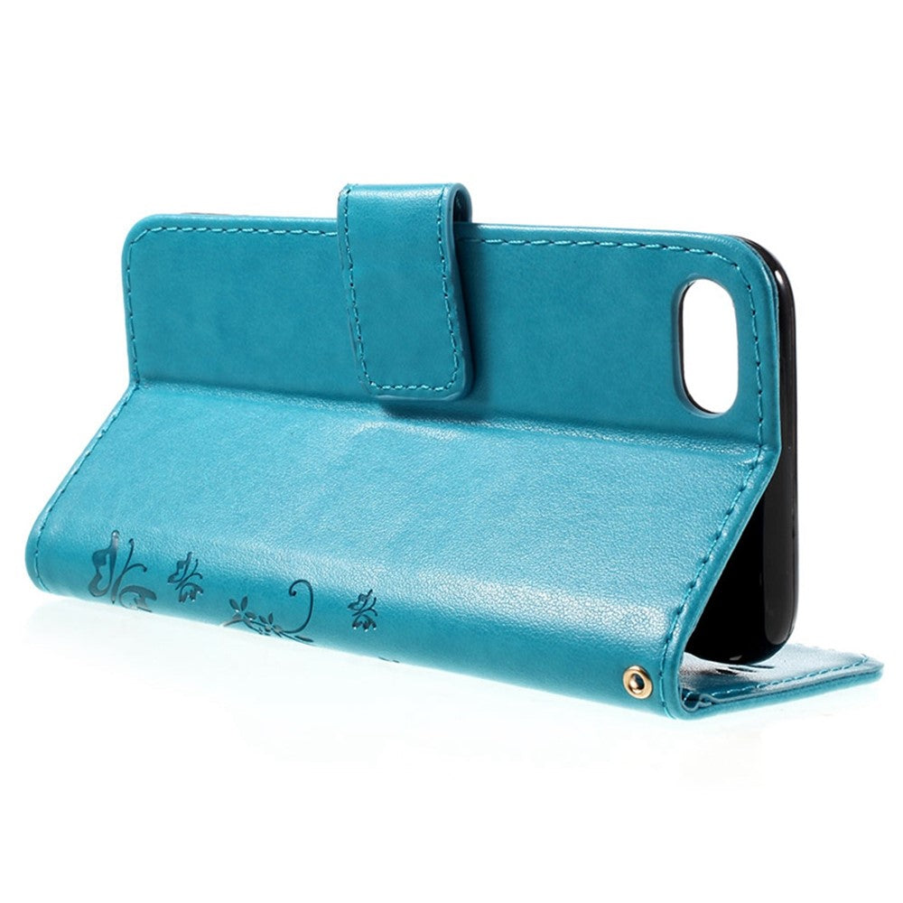PU-Leather-Case-for-iPhone-SE-(2020)/SE-(2022)/8/7-4.7-inch-Phone-Wallet-Cover-with-Strap-Blue
