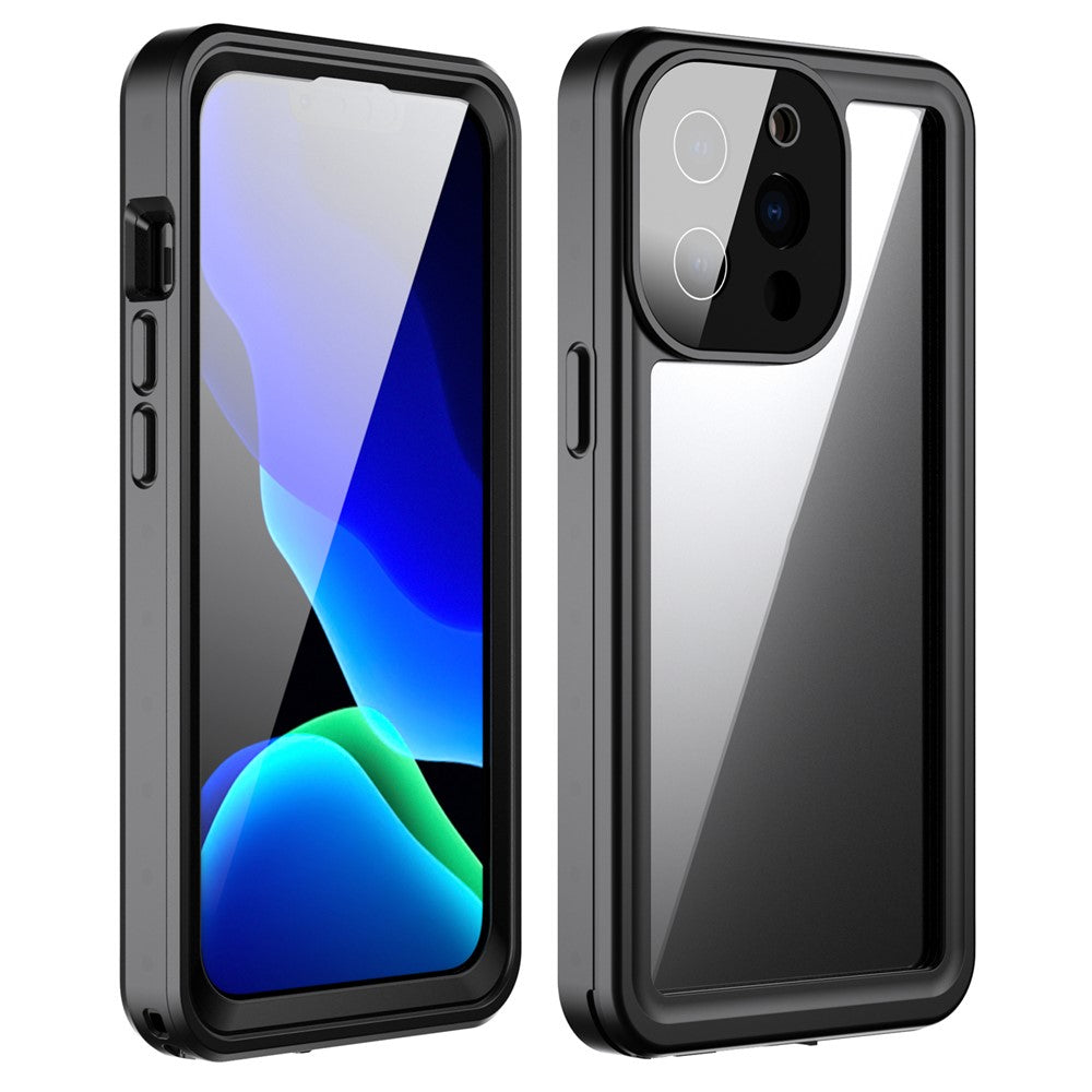 REDPEPPER-PRO-Series-Drop-proof-IP68-Waterproof-Scratch-Resistant-Transparent-Phone-Case-for-iPhone-13-Pro-6.1-inch