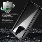 REDPEPPER-PRO-Series-Drop-proof-IP68-Waterproof-Scratch-Resistant-Transparent-Phone-Case-for-iPhone-13-Pro-6.1-inch