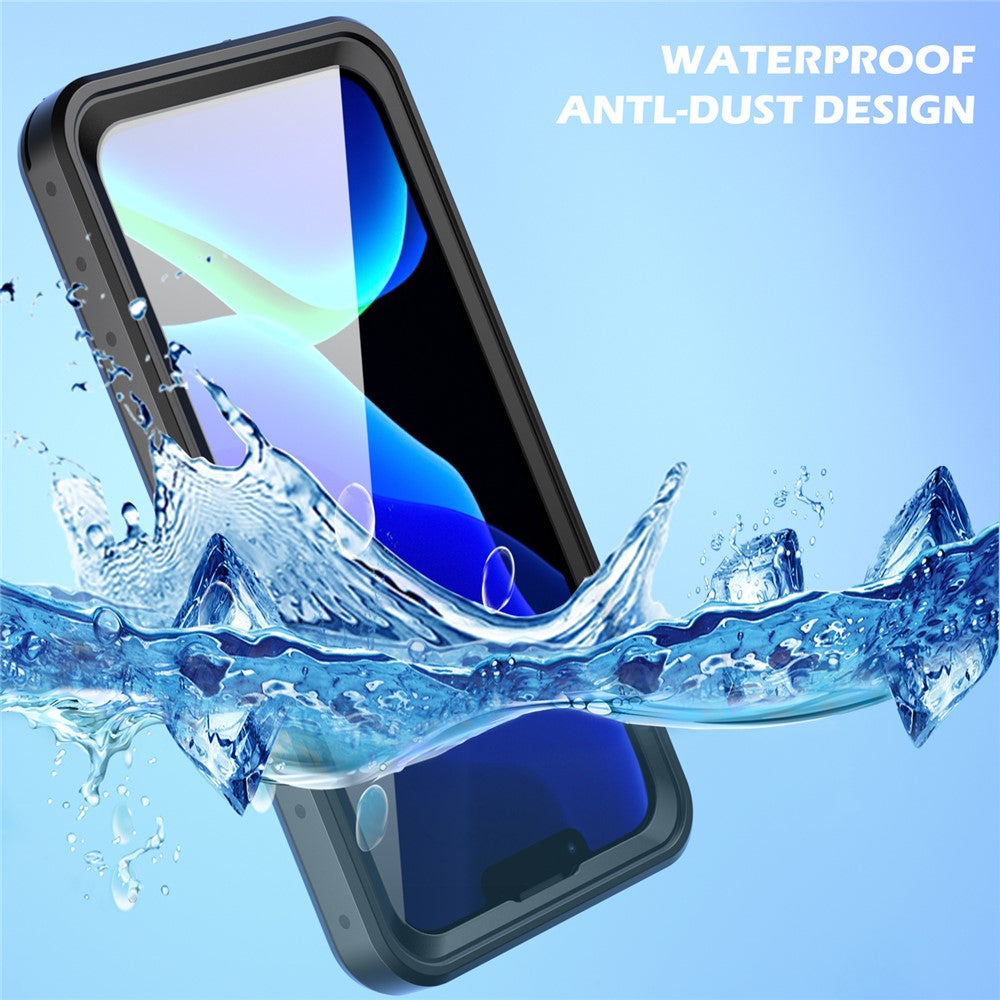 REDPEPPER-PRO-Series-Drop-proof-IP68-Waterproof-Scratch-Resistant-Transparent-Phone-Case-for-iPhone-13-Pro-6.1-inch