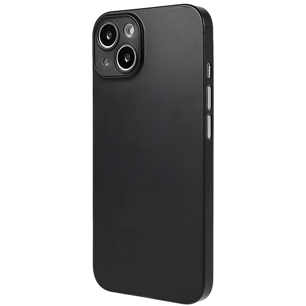 For-iPhone-13-mini-5.4-inch-Frosted-Surface-Ultra-Slim-Anti-Fingerprint-Anti-Scratch-Hard-PC-Phone-Case-Shell-Transparent-Black
