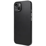 For-iPhone-13-mini-5.4-inch-Frosted-Surface-Ultra-Slim-Anti-Fingerprint-Anti-Scratch-Hard-PC-Phone-Case-Shell-Transparent-Black