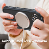 REDPEPPER-IP68-Waterproof-Anti-Scratch-Protective-Case-with-Kickstand-and-Lanyard-for-iPhone-13-6.1-inch-Compatible-with-Magsafe-Magnetic-Charging-Black