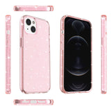 For-iPhone-15-Bump-Proof-Protective-Case-Sparkly-Glitter-Hard-PC-+-Soft-TPU-Phone-Cover-Pink
