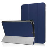 For-iPad-9.7-(2018)-/-9.7-(2017)-Tri-Fold-Stand-Lightweight-Full-Protection-Smart-Leather-Tablet-Case-Cover-Dark-Blue