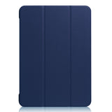 For-iPad-9.7-(2018)-/-9.7-(2017)-Tri-Fold-Stand-Lightweight-Full-Protection-Smart-Leather-Tablet-Case-Cover-Dark-Blue
