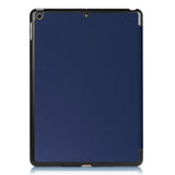 For-iPad-9.7-(2018)-/-9.7-(2017)-Tri-Fold-Stand-Lightweight-Full-Protection-Smart-Leather-Tablet-Case-Cover-Dark-Blue
