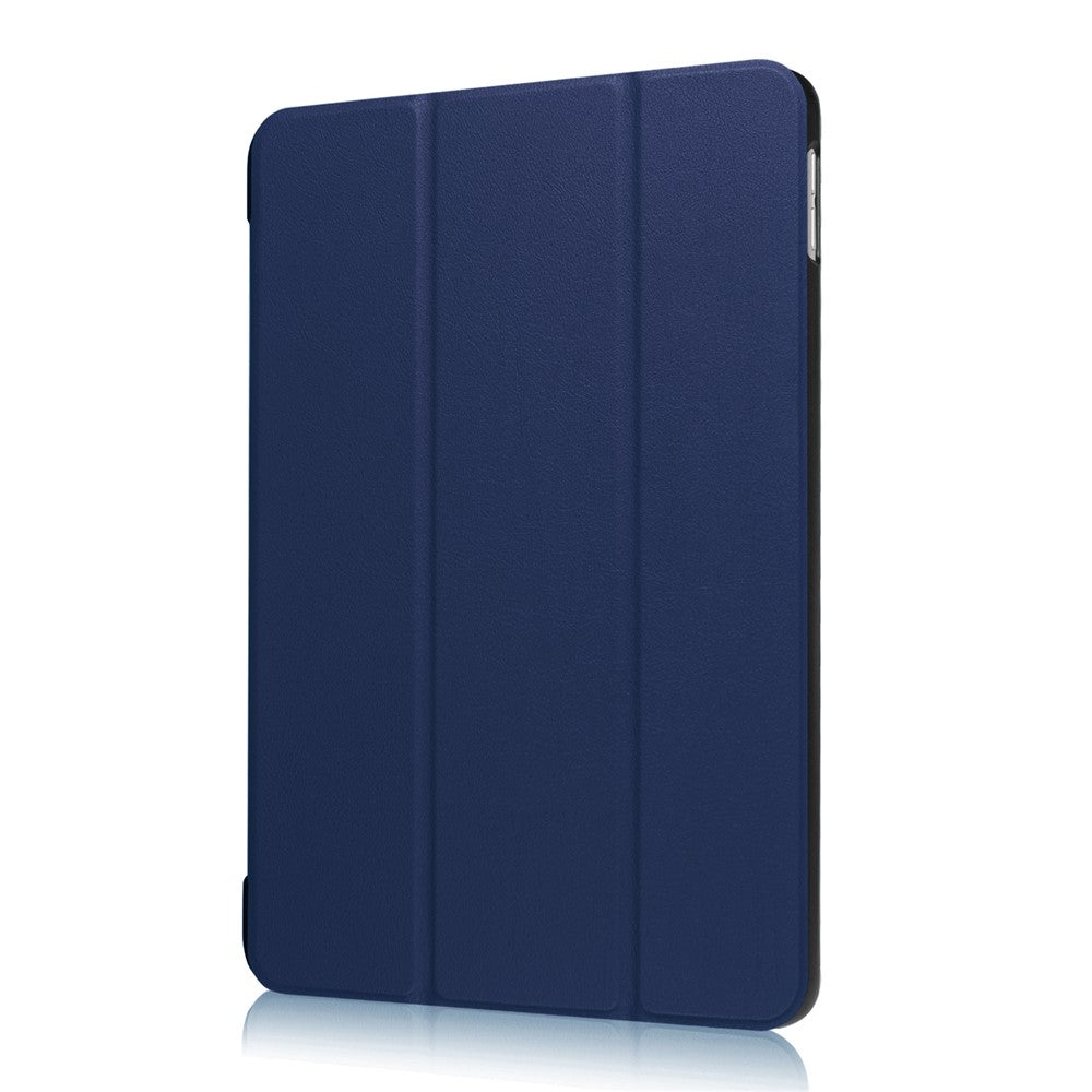 For-iPad-9.7-(2018)-/-9.7-(2017)-Tri-Fold-Stand-Lightweight-Full-Protection-Smart-Leather-Tablet-Case-Cover-Dark-Blue