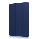 For-iPad-9.7-(2018)-/-9.7-(2017)-Tri-Fold-Stand-Lightweight-Full-Protection-Smart-Leather-Tablet-Case-Cover-Dark-Blue