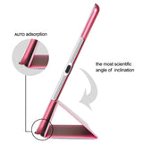 For-iPad-9.7-inch-(2018)-/-(2017)-Magnetic-Tri-Fold-Stand-Leather-Case-Smart-Awake-/-Sleep-Tablet-Cover-Pink