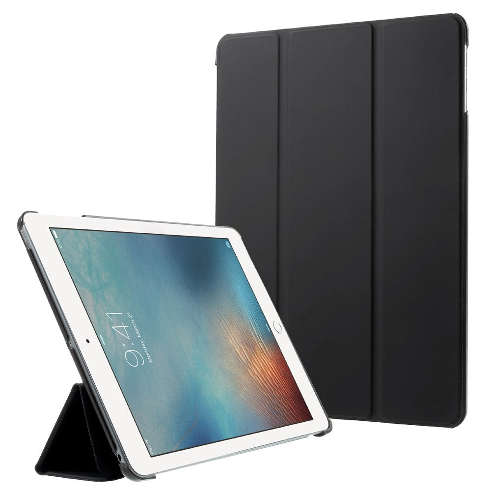 For-iPad-9.7-inch-(2018)/(2017)-Tablet-Cover-Tri-fold-Stand-PU-Leather-+-PC-Protective-Case-Black
