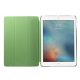 For-iPad-9.7-inch-(2018)/(2017)-Tablet-Cover-Tri-fold-Stand-PU-Leather-+-PC-Protective-Case-Green