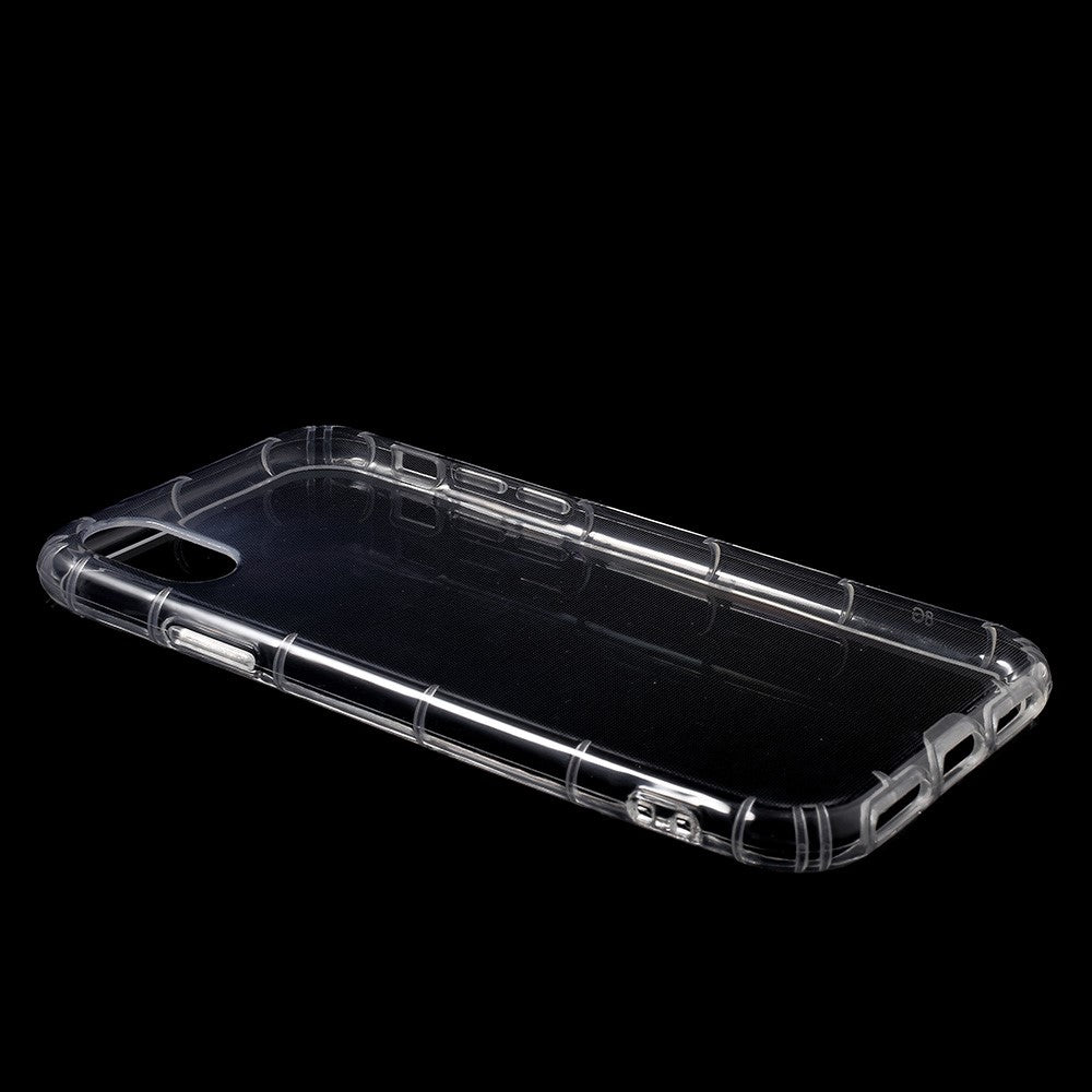 Drop-resistant-Clear-TPU-Protection-Cell-Phone-Case-Accessory-for-iPhone-XS-/-X-5.8-inch-Transparent