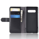 For-Samsung-Galaxy-S10-Phone-Cases-Genuine-Split-Leather-Wallet-Mobile-Cover-Stand-Black