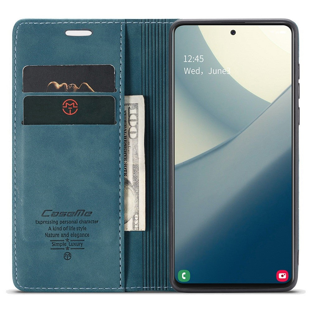 CASEME-013-Series-Auto-absorbed-Leather-Wallet-Automatic-Closing-Stand-Case-for-Samsung-Galaxy-A51-Green