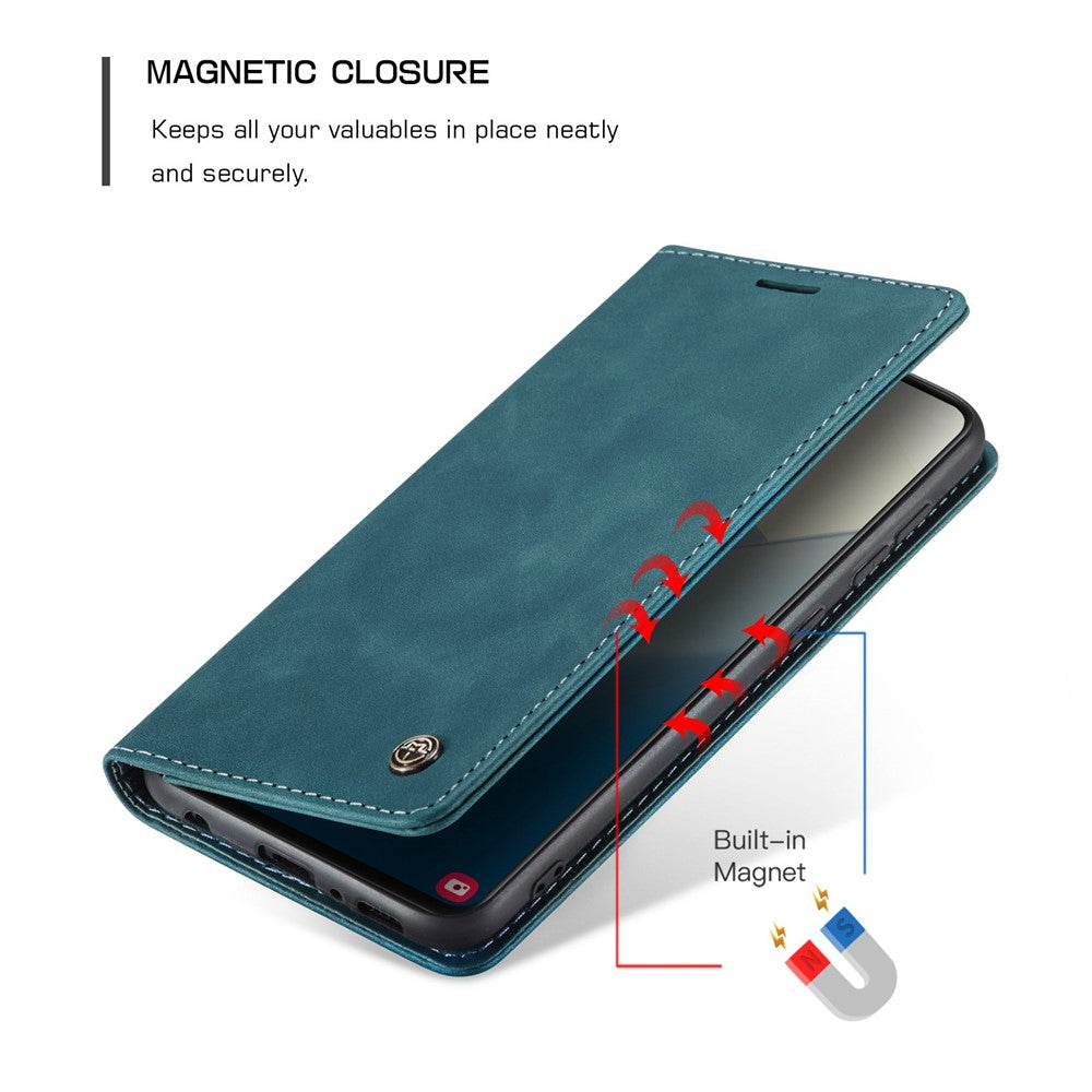 CASEME-013-Series-Auto-absorbed-Leather-Wallet-Automatic-Closing-Stand-Case-for-Samsung-Galaxy-A51-Green