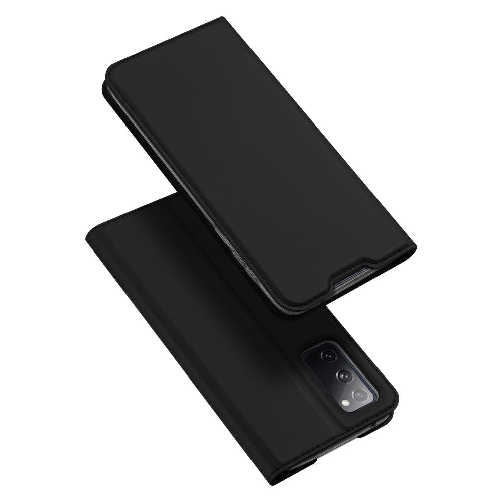 DUX-DUCIS-Skin-Pro-Series-Card-Slot-PU-Leather-Phone-Cover-for-Samsung-Galaxy-S20-FE-4G/5G/S20-Lite/S20-FE-2022-Black