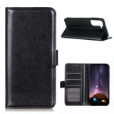 Shockproof-Anti-dust-Crazy-Horse-Leather-Wallet-Stand-Cellphone-Cover-Case-for-Samsung-Galaxy-S21-5G/S21-4G-Black
