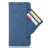 Leather-Protective-Case-for-Samsung-Galaxy-A52-4G/5G-/-A52s-5G-Multiple-Card-Slots-Shell-Blue