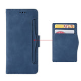 Leather-Protective-Case-for-Samsung-Galaxy-A52-4G/5G-/-A52s-5G-Multiple-Card-Slots-Shell-Blue