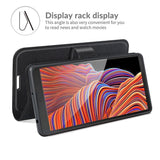 Litchi-Skin-Leather-Wallet-Stand-Case-for-Samsung-Galaxy-Xcover-5-/-Xcover-5S-Black