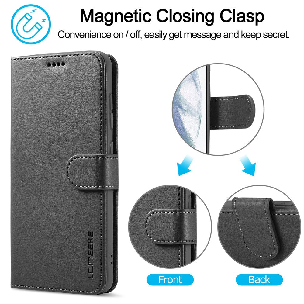 LC.IMEEKE-Wallet-Design-Leather-Shell-Phone-Stand-Cover-Case-for-Samsung-Galaxy-S21-FE-Black