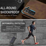 CASEME-013-Series-for-Samsung-Galaxy-S22-5G-PU-Leather-Wallet-Phone-Case-Stand-Magnetic-Absorption-Card-Holder-Cover-Black