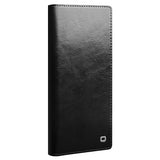 QIALINO-for-Samsung-Galaxy-S22-Ultra-5G-Folio-Flip-Wallet-Stand-Design-Shockproof-Genuine-Leather-Cell-Phone-Case-Black