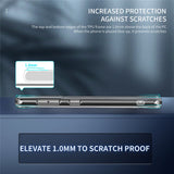 Electroplating-Crystal-Clear-Hybrid-Phone-Cover-for-Samsung-Galaxy-S21-4G-/-5G,-Corner-Drop-Proof-Bumpers-TPU-+-PC-Mobile-Phone-Accessory