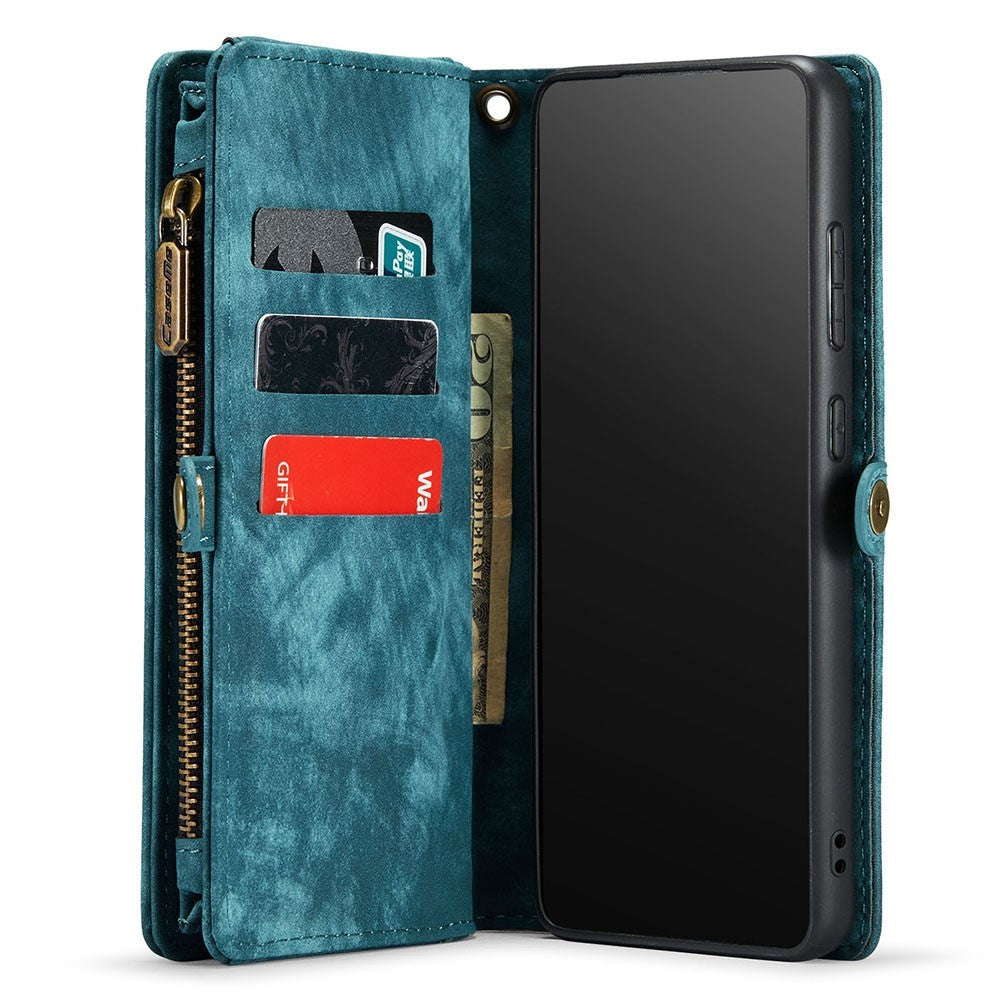 CASEME-008-Series-for-Samsung-Galaxy-A53-5G-Detachable-2-in-1-PU-Leather-Phone-Case-Wallet-Stand-Magnetic-Clasp-Protective-Cover-Blue