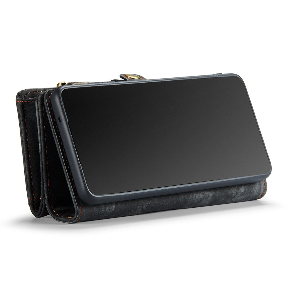 CASEME-008-Series-for-Samsung-Galaxy-S22-5G-Shockproof-PU-Leather-Detachable-2-in-1-Phone-Case-Multifunctional-Anti-fall-Wallet-Stand-Shell-Black