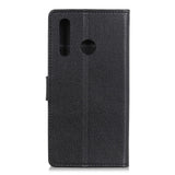 For-Huawei-P30-Lite-Shockproof-Phone-Bag-Covering-Litchi-Skin-Wallet-Leather-Stand-Case-Black