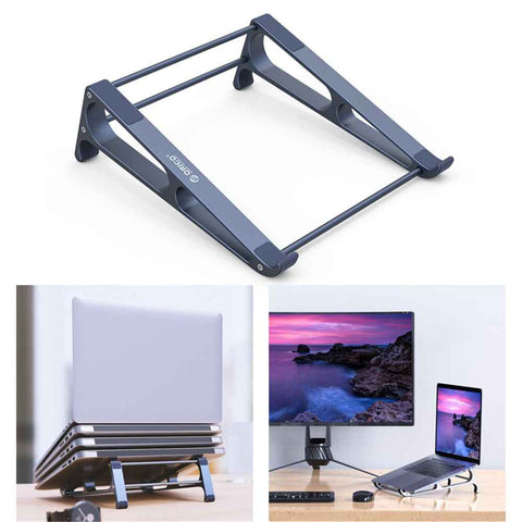 ORICO-MA13-GY-BP Ergonomics Desktop Notebook Holder Stand Aluminum Laptop Heighten Bracket