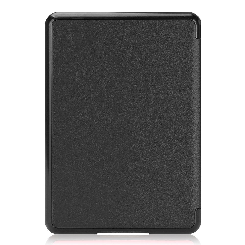 Auto-wake/sleep-PU-Leather-Flip-Case-for-Amazon-Kindle-Paperwhite-4-(2018)-Black