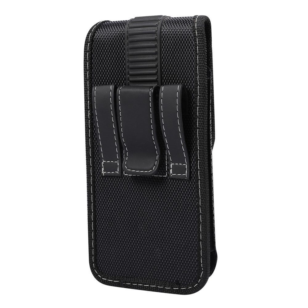 6.5-Inch-Phone-Bag-for-iPhone-11-Pro-Max-/-Honor-50-/-Huawei-Mate-40-Waist-Belt-Loop-Oxford-Cloth-Cellphone-Waist-Bag