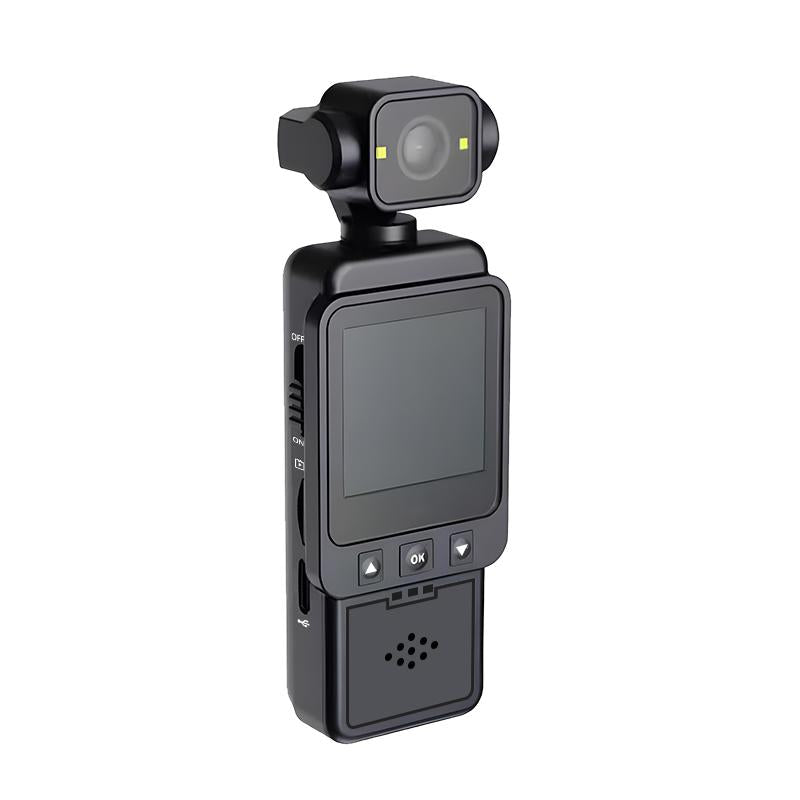 1080P-Ultra-HD-Clip-Pocket-Vlog-Camera-WiFi-Portable-Video-Recorder-Camera(Black)