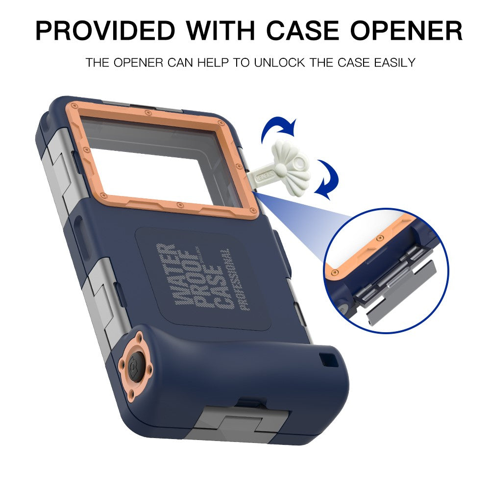 SHELLBOX-Diving-Case-II-15m-Underwater-Universal-Full-Body-Phone-Shell-IPX8-Waterproof-Cover-with-Anti-Lost-Rope-Blue