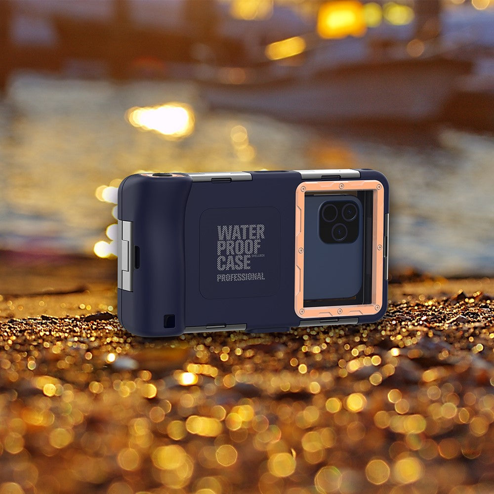 SHELLBOX-Diving-Case-II-15m-Underwater-Universal-Full-Body-Phone-Shell-IPX8-Waterproof-Cover-with-Anti-Lost-Rope-Blue