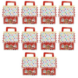 10pcs-Christmas-Candy-Boxes-Kraft-Paper-Christmas-House-Handbag-Candy-Boxes,-Style:-Small-Red-Base